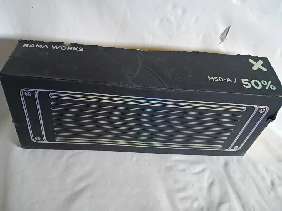 Rama Works M50-AX 50% Mechanical Keyboard w/ Cable & Box (Damaged Box) - Image 4 of 4