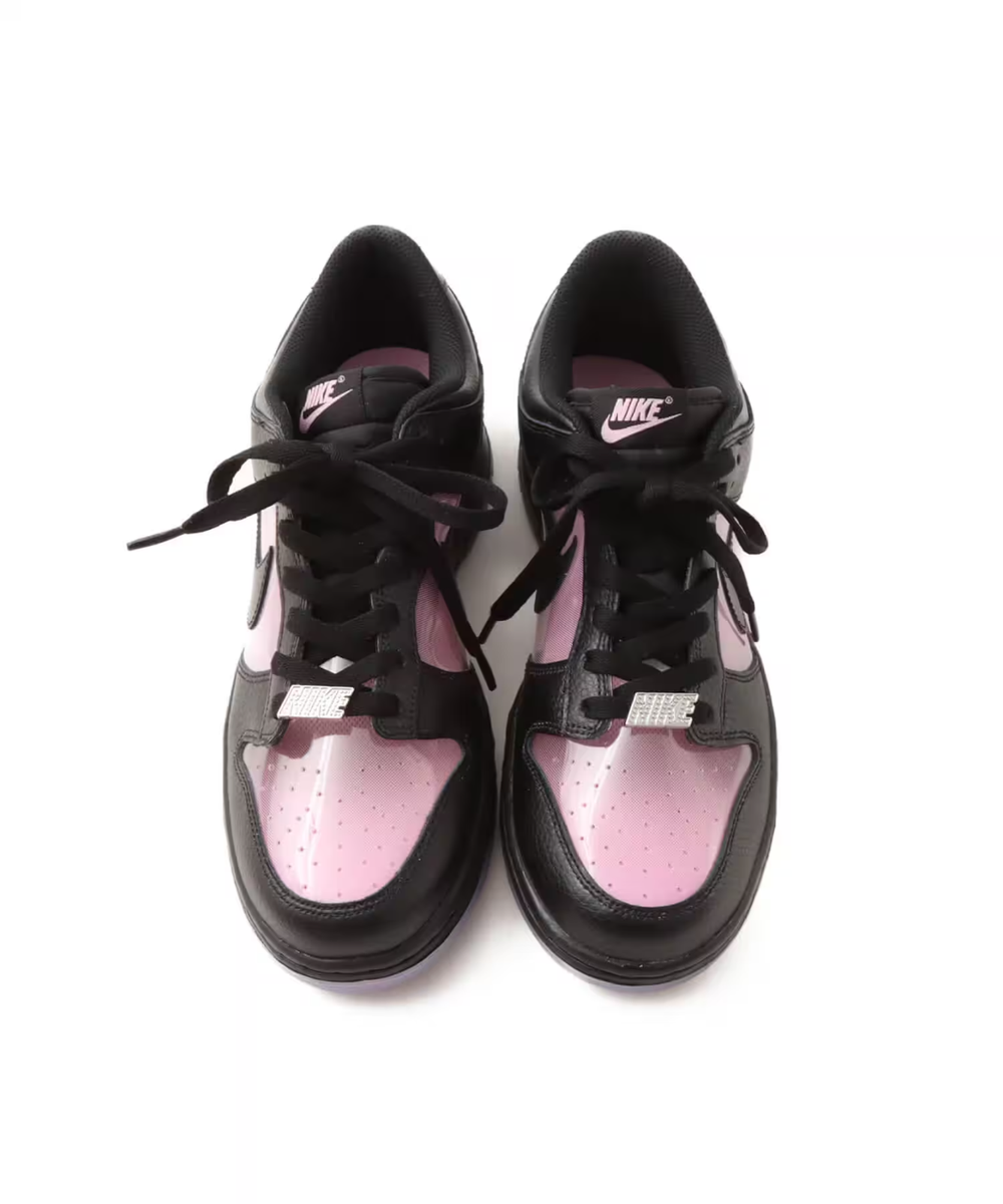 IM3077-600 Nike Dunk Low Black Pink Rise (Men's) | eBay