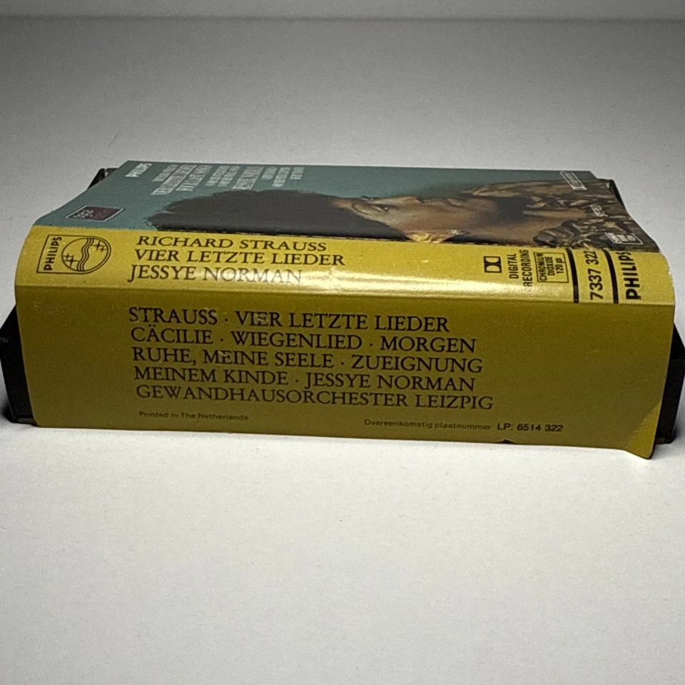 Richard Strauss, Norman: Vier Letzte Lieder / 6 Orchesterlieder - Cassette Tape - Image 2 of 4