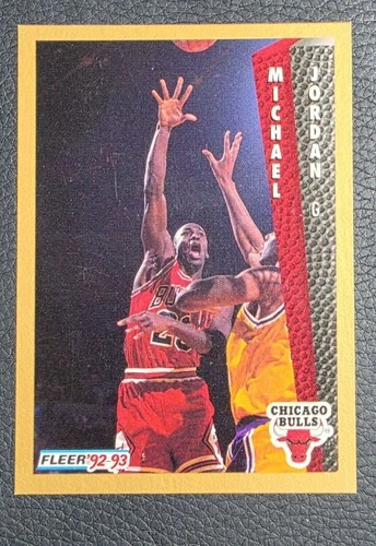 1992 Fleer Michael Jordan #32 92-93 Chicago Bulls Basketball