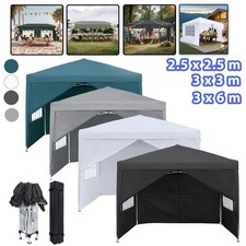 2.5x2.5m / 3x3m / 3x6m Faltpavillon Pavillon Gartenzelt Partyzelt Stabil Faltbar