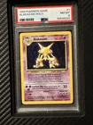 Pokemon 1999 Alakazam 1/102 Holo Base Set PSA 8