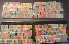 Lot timbres anciens Canada Terre-Neuve Japon Égypte Maurice Reich inflation