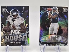 Malik Willis 2022 Panini Donruss Optic My House Silver Prizm #MH-3 Titans