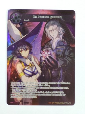 Ein Duett von Finsternis WPR2021-005 Promo Force of Will Karte Full Art deutsch 