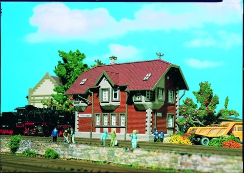 Vollmer 47602 Railway Control Tower Wiesbaden, Kit, N