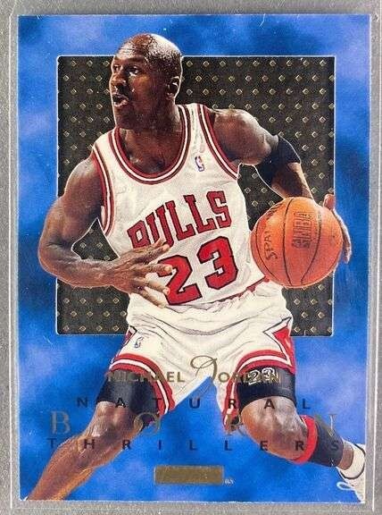 1995 SKYBOX E XL NATURAL BORN THRILLERS MICHAEL JORDAN