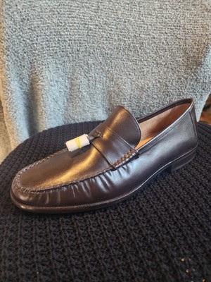 Florsheim 11393‎ Tassel Stitched Pinch Moc Comfort Dress Loafers Mens size 9M Florsheim 11393 Men main image 2