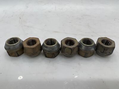 6 OEM FACTORY Lug Nuts Sierra Silverado 14x1.5 Tahoe Escalade OEM ...