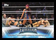 2019 Topps WWE Women's Division #WE-4 Carmella Has a Dance Break