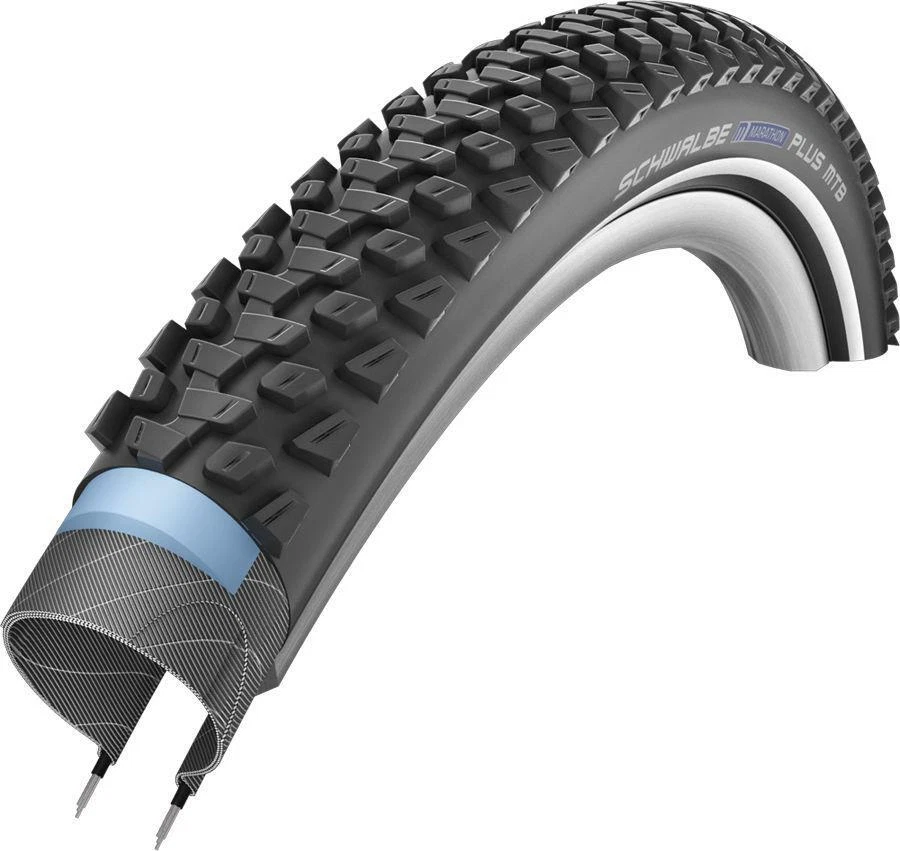 Schwalbe marathon plus mtb smartguard twinskin performance dual rigid clearance