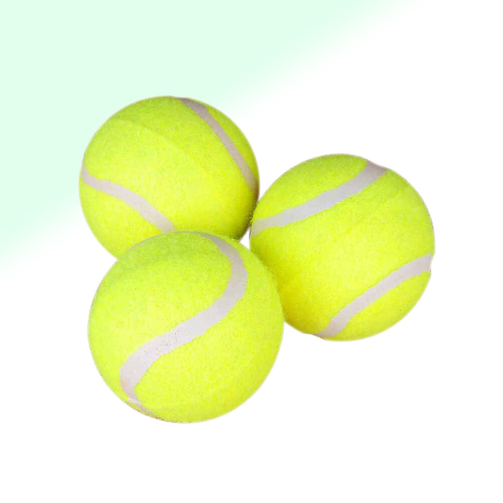 3 Pcs Tennisbälle Für Maschine Masse Racquetball Großer Tennisball