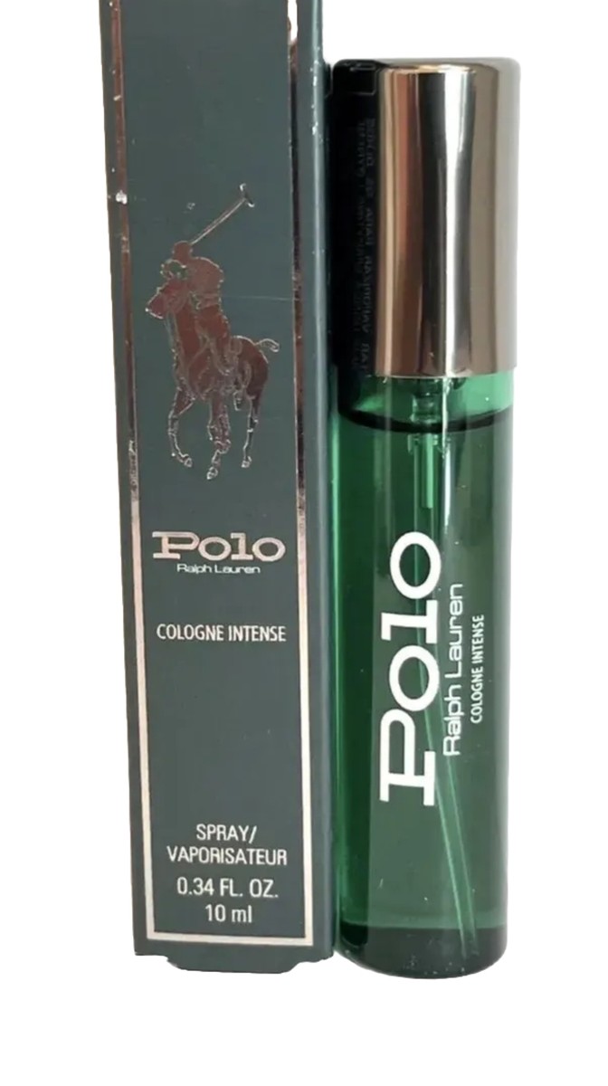 Polo Green Ralph Lauren Cologne Intense oz 10 ml Travel Size