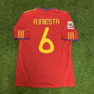 iniesta spain jersey