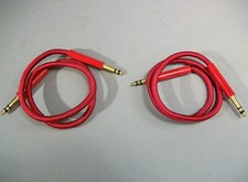 Telephone Patch Cord Plug Assembly 2 Ft 19151 Red Lot of 2 - Free Shipping - New