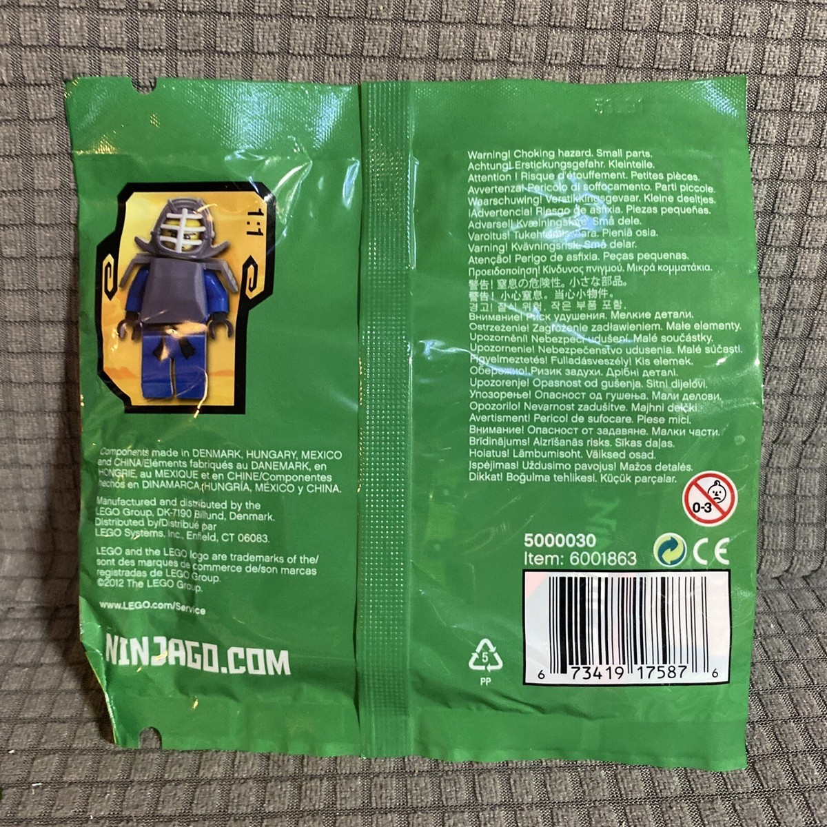Brand New Sealed Lego Ninjago Figure 5000030 Kendo Jay Brand New Sealed Lego Ninjago Figure 5000030 Kendo Jay