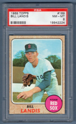 1968 Topps #189 Bill Landis (19942224) PSA 8 | eBay