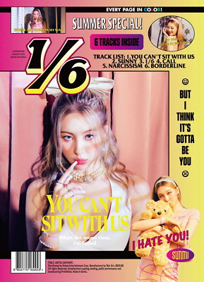 SUNMI - ONE-SIXTH (3rd Mini Album) CD+Photobook+Sticker+Photocard