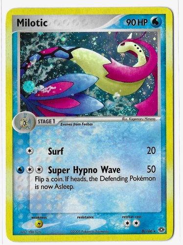 2005 POKEMON EX EMERALD #8 MILOTIC-HOLO PSA 10 | eBay