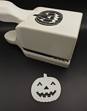 Martha Stewart Embossed Jack-O-Lantern Pumpkin Paper Punch Holiday Halloween