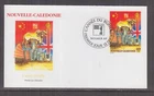 NEW CALEDONIA, 1997 Hong Kong Stamp Exhibition 95f. on First Day cover.