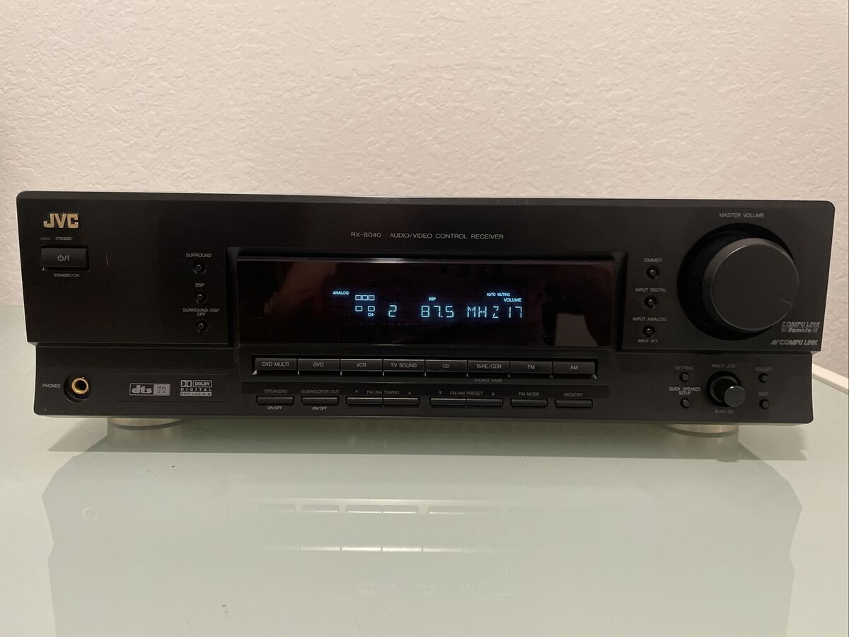 JVC RX-6040 Audio Video Control Receiver (read Description JVC RX-6040 Audio Video Control Receiver (read Description