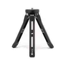 Aluminum Mini Desktop Tripod with 1/4” Screw Thread Ideal for Desktop Use