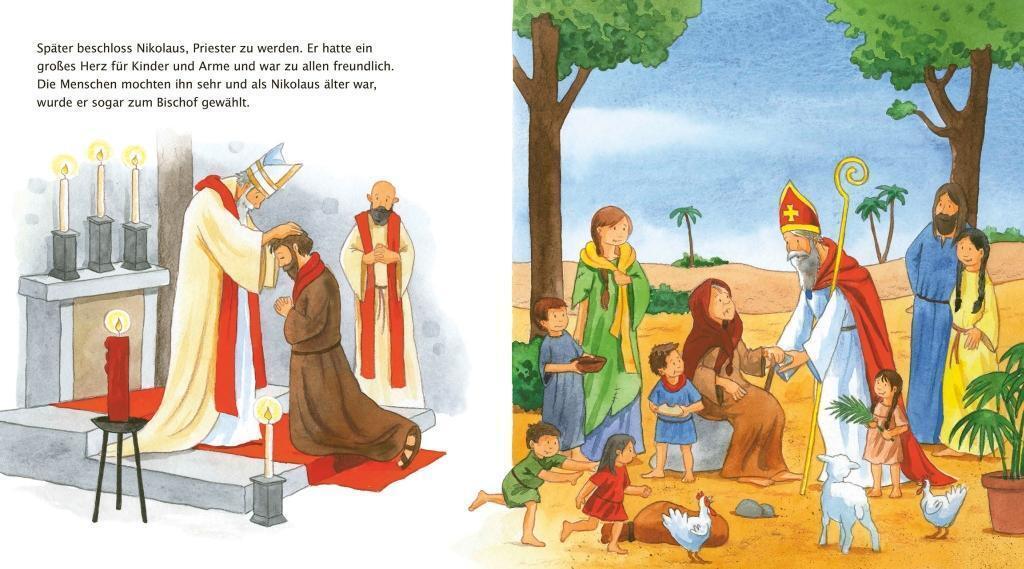Thumbnail - Die Geschichte Vom Heiligen Nikolaus Mit Dem Lied Lasst Uns Froh Und