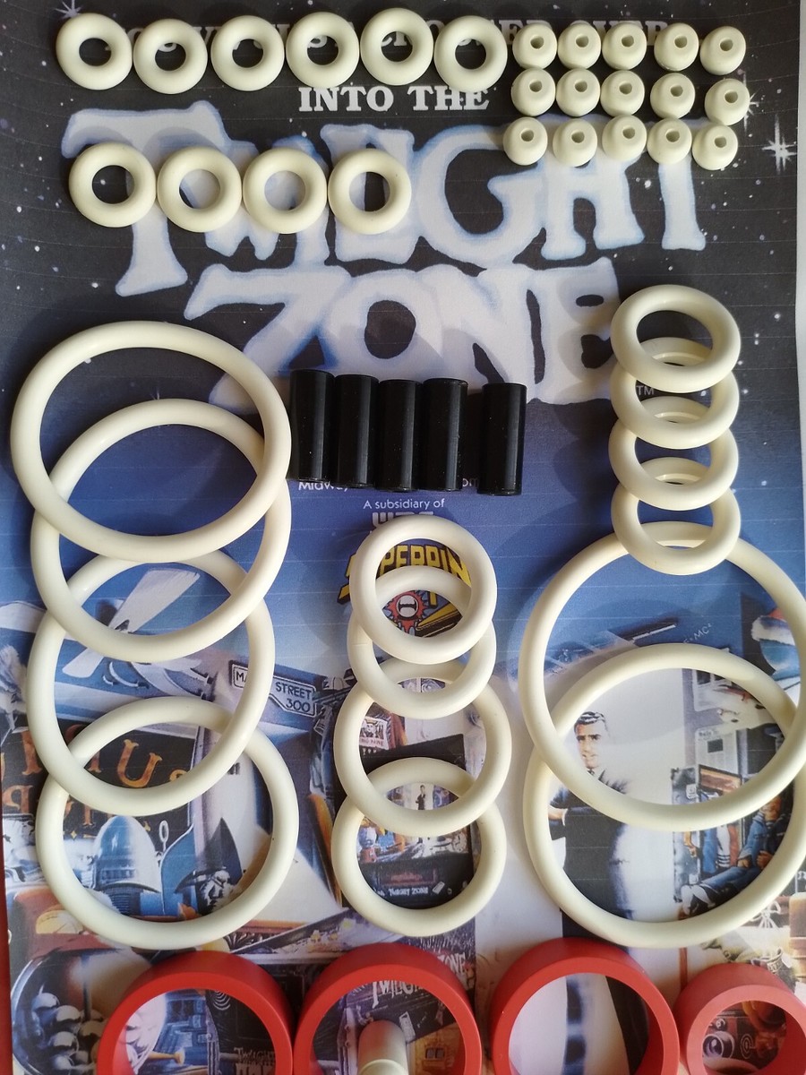 Kit D'élastiques En Caoutchouc Pour Flipper Williams Strike Zone - Remplacement Des Rubbers Rings, Neuf
