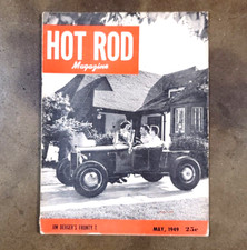 Hot Rod Magazine 1949 Scta Roadster Denver Portland Racing Roadster Pickup Vtg
