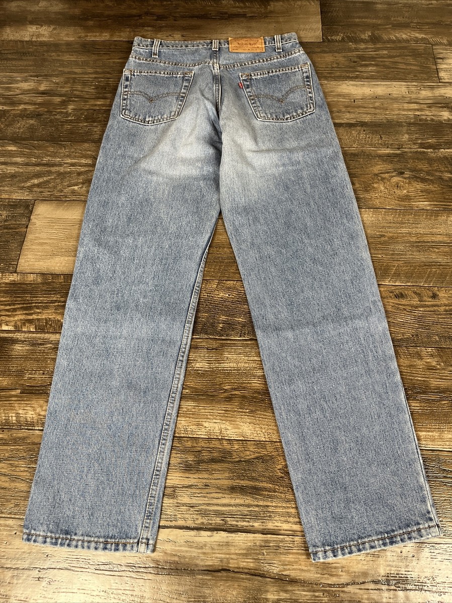 Vintage Levis 550 Jeans Men 30x32 Blue Relaxed Baggy Taper Vintage Levis 550 Jeans Men 30x32 Blue Relaxed Baggy Taper