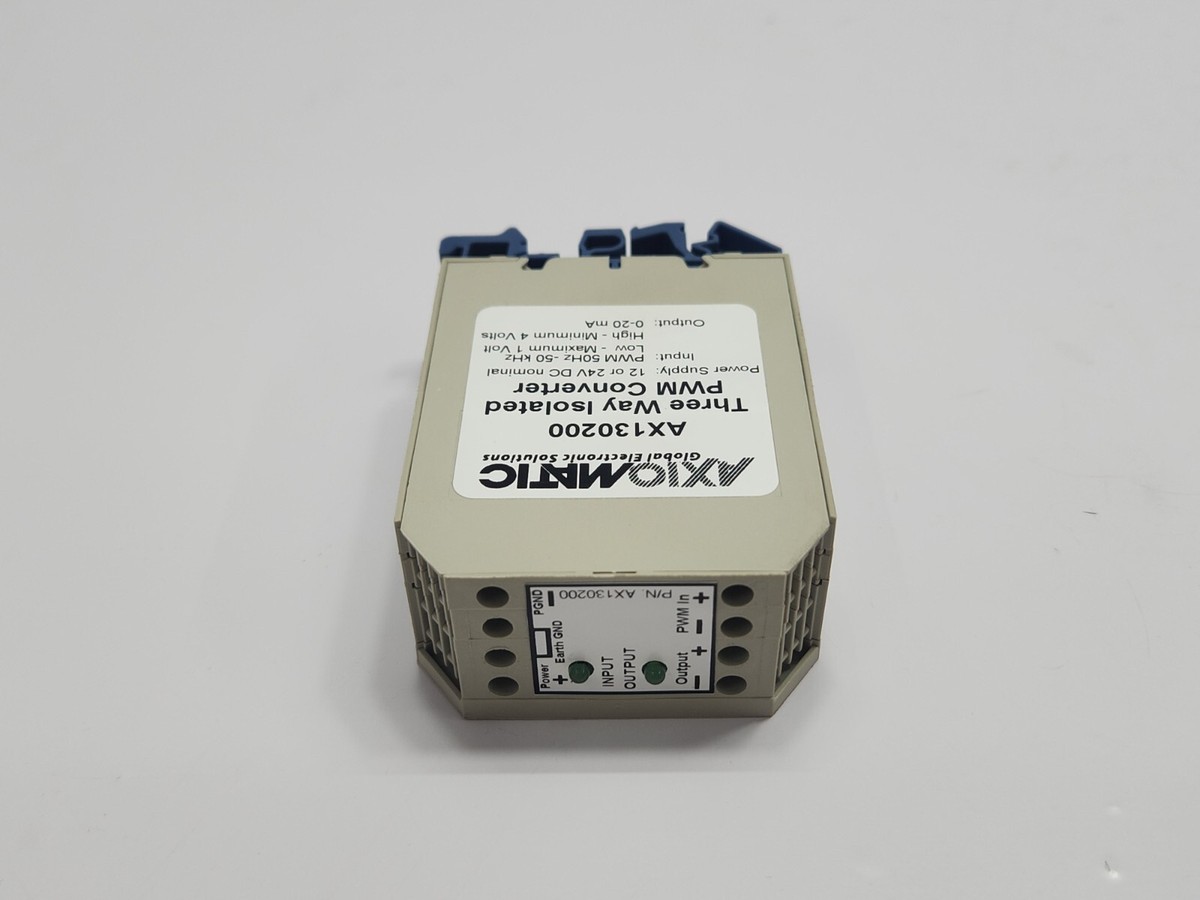 AXIOMATIC AX130200 THREE WAY ISOLATED PWM SIGNAL CONVERTER | eBay