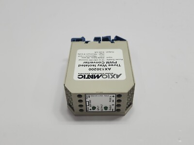AXIOMATIC AX130200 THREE WAY ISOLATED PWM SIGNAL CONVERTER