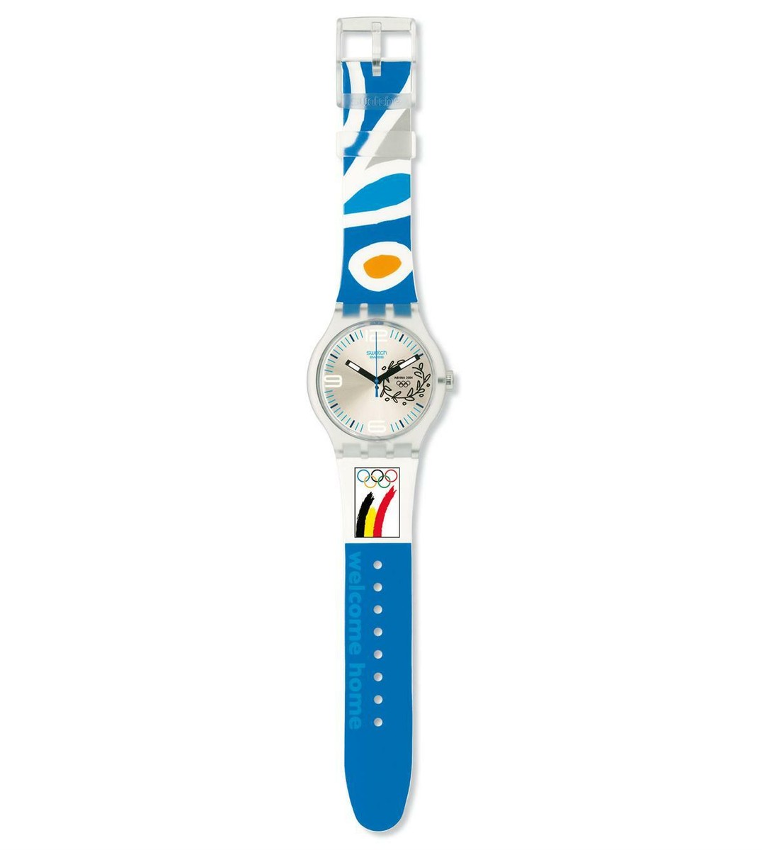 Swatch SUDK106 Athens 2004 Olympic NOC Team US/Canada/Europe/Asia
