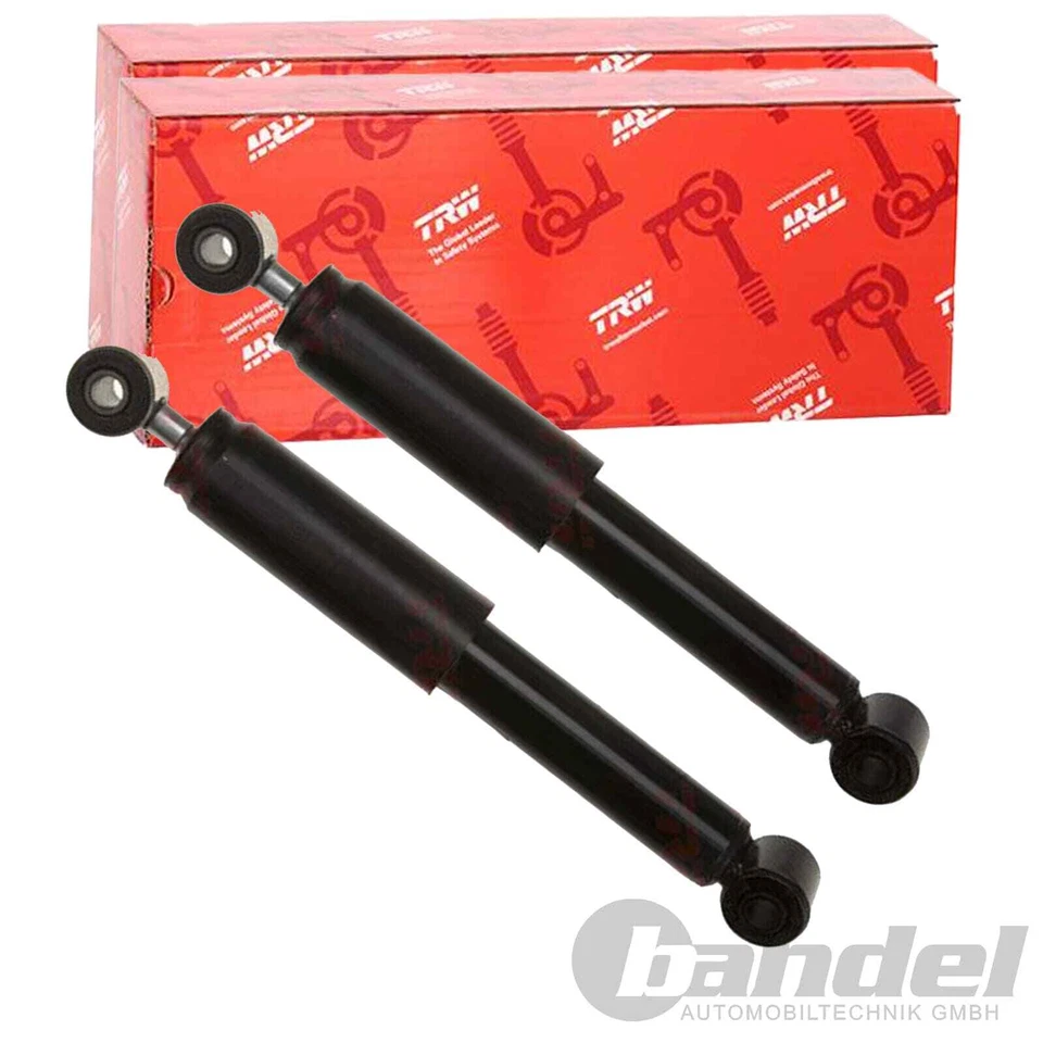 2x TRW GASDRUCK STOßDÄMPFER HINTERACHSE passend für MERCEDES-BENZ VIANO W639