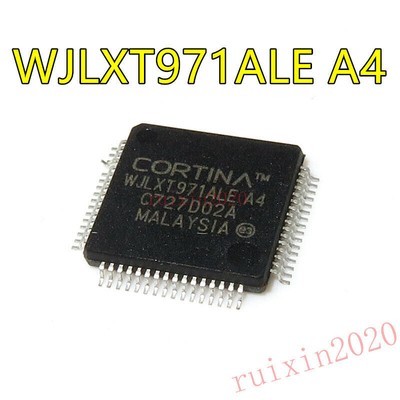 WJLXT971ALE.A4 Cortina Single Port 10/100Mbps PHY Ethernet Transceiver 3.3V NOS 