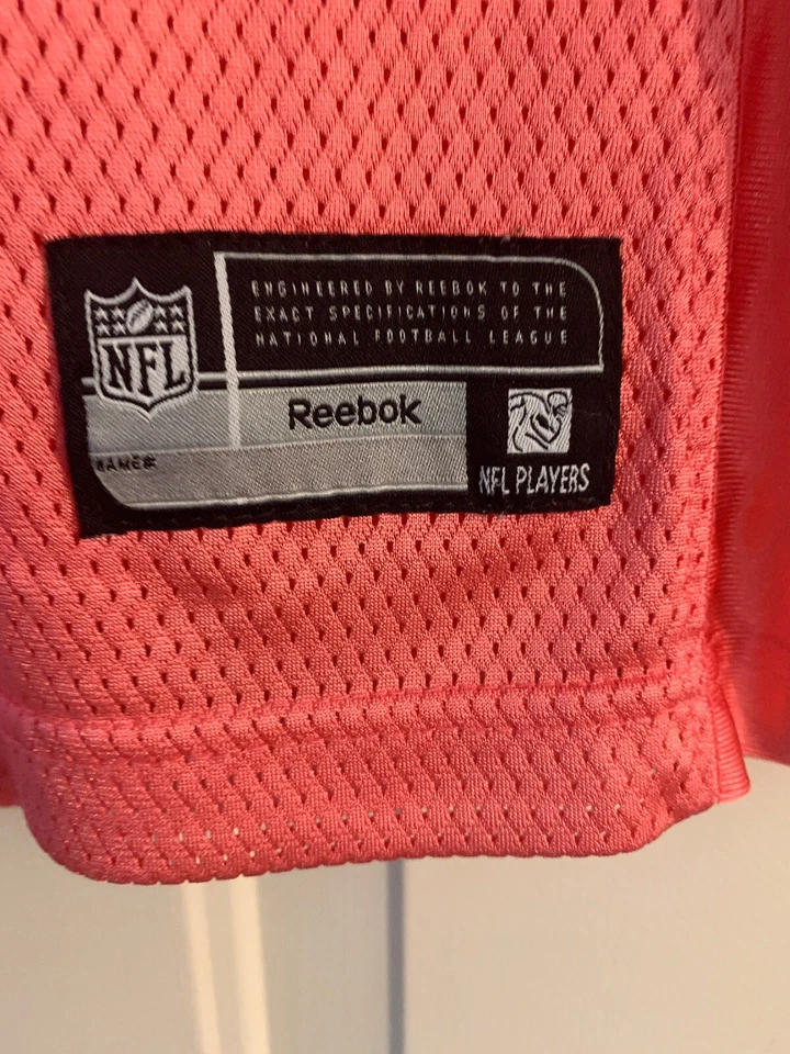 Camiseta deportiva para mujer Houston Texans Matt Schaub #8 rosa Reebok NFL talla grande L Foto 3 de 4