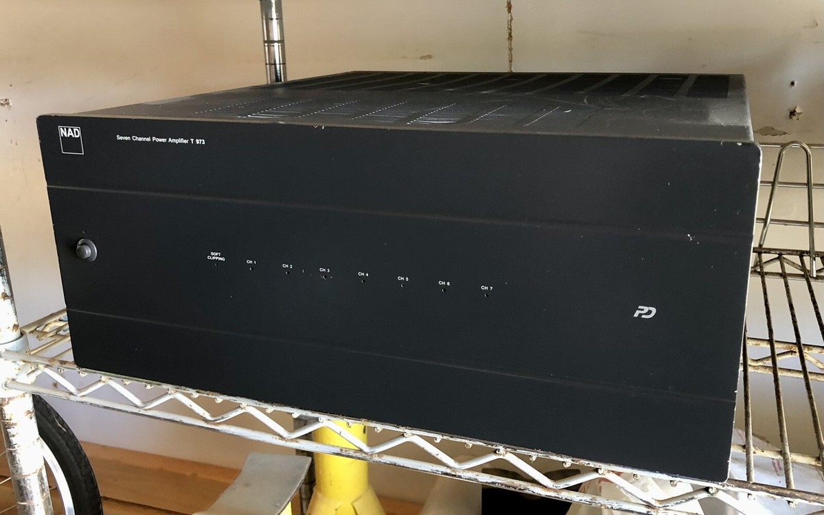 NAD T-973 Home Theater 7 Channel Power Amplifier | eBay