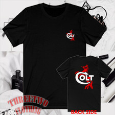 Colt Firearms Men's Black Size S to 5XL