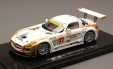 Car Model 1:43 Scale Ebbro Mercedes SLS No.52 5th SGT300 H.Takeuchi-T.T...