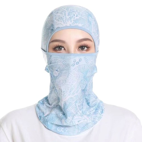 Mesh Balaclava Cap Full Face Cycling Cap Breathable Cycling Bandana Unisex - Picture 18 of 22