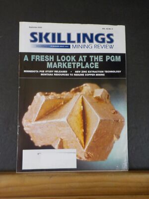 Skillings Mining Review Vol 92 #9 203 September A Fresh Look at the PGM Marketpl