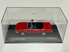 Minichamps Fiat Dino Spider Rosso