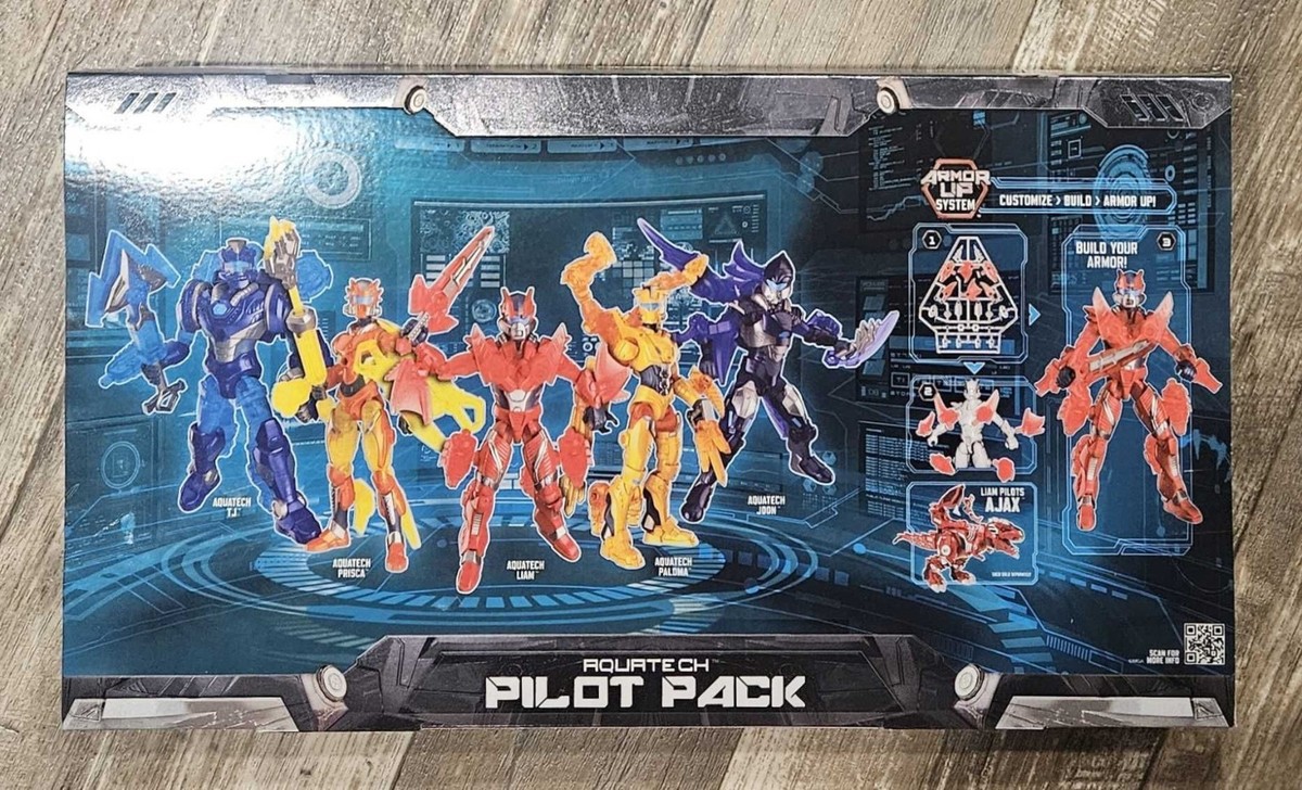 Armorsaurs Armor-Up System Aquatech Pilot Pack Action Figure 5
