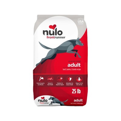 Nulo Frontrunner Dry Dog Food - Adult High-Protein Beef, Barley & Lamb Recipe...