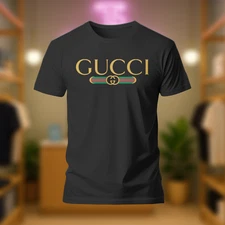 gucca Logo Mens Shirt Funny Made In USA