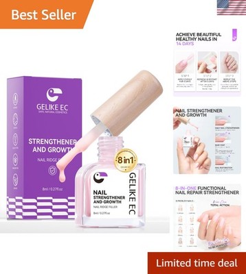 Gentle Nail Repair Gel - 8-in-1 Solution for Flawless Manicures & Healthy Growth