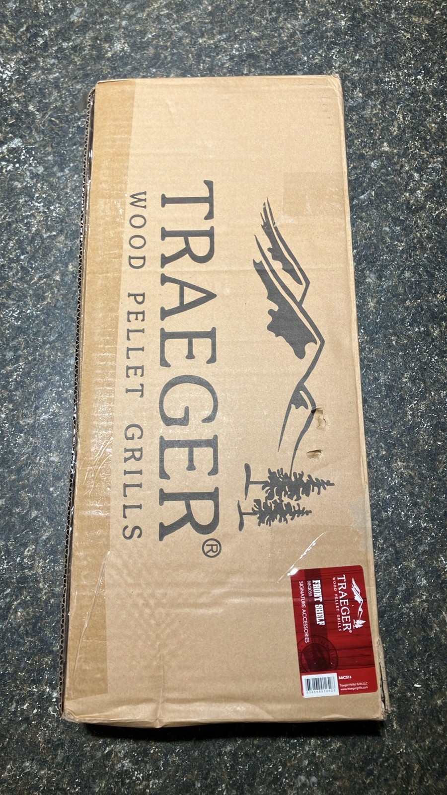 Traeger front shelf BAC016 Elite series new in box 