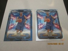 JASON KIDD 2024-25 TOPPS CHROME BLUE REFRACTOR & BASE  CARDS #129