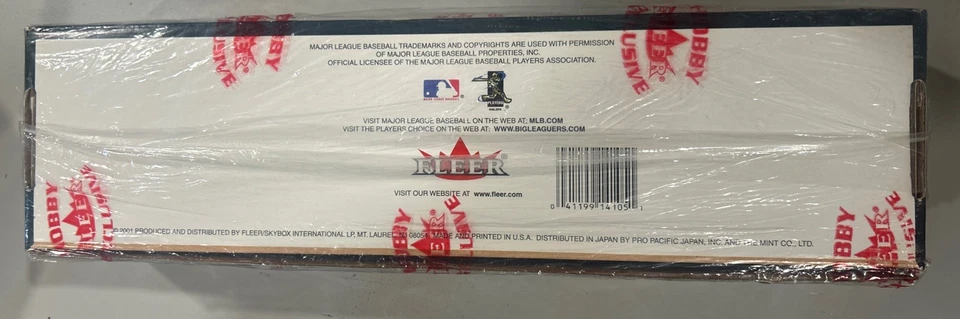 2001 Fleer Tradition MLB Baseball Factory Sealed Hobby Box Set Ichiro Pujols RC - Image 3 of 3